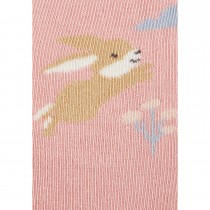 Sterntaler Socken Fliesen Flitzer AIR, Grösse 19-20, 9-12 Monate Hase Rosa