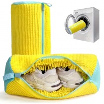 1 Stück Schuhe Waschbeutel – Sneaker & Schuhschutz für Waschmaschine Gelb