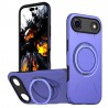 Stossfeste Handyhülle iPhone 17 Air mit 360° Ring Lila