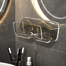 Brillenhalter Transparent – 1 Stück Wandhalterung für Brillen & Sonnenbrillen
