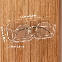 Brillenhalter Transparent – 1 Stück Wandhalterung für Brillen & Sonnenbrillen