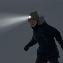 Beanie-Mütze mit LED Licht Universalgrösse