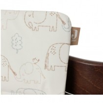 Jollein Sitzkissen für den Kinderhochstuhl Stokke Tripp Trapp Elephant Tales