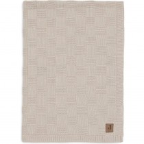 Jollein Decke Box Knit - 75x100 cm Warm Sand