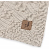 Jollein Decke Box Knit - 75x100 cm Warm Sand