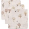 Jollein Spucktücher Hydrophil - 31x31 cm - 3 Stück Tiny Park