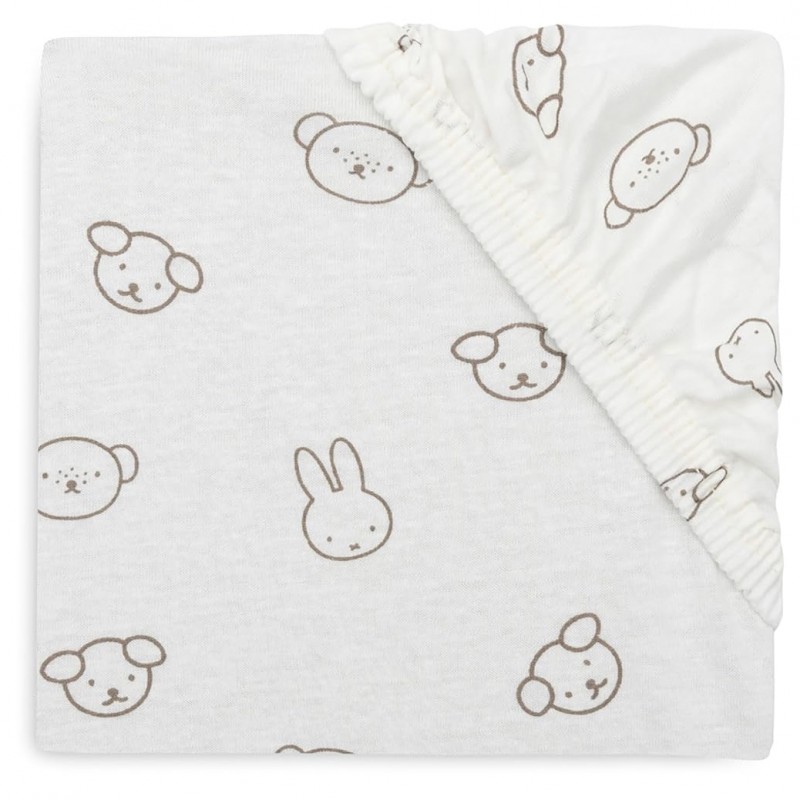 Jollein Fixleintuch Jersey 70x140 cm Miffy and Friends