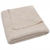 Jollein Decke Gitterbett Check Knit - 75x100 cm - Oatmeal