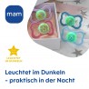 Mam Air Night Silikon Schnuller, 2 Stück, ab 16 Monate