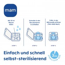 Mam Air Night Silikon Schnuller, 2 Stück, ab 16 Monate