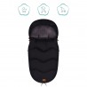 Fillikid Winterfusssack Ogre Schwarz