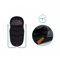 Fillikid Winterfusssack Ogre Schwarz