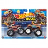 Hot Wheels Monster Trucks 2er-Pack Town Hauler vs Dodge Ram Van