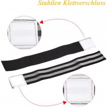 2 Stück Reflektorbänder Schwarz
