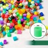 3000 Bügelperlen im Volltonmix – Mischfarben