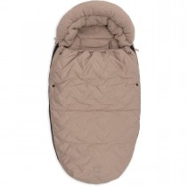 Jollein Winterfusssack Embossed - Milky Coffee