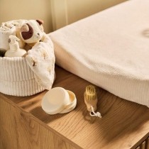 Jollein Pflegekorb Cloudy Rib Oatmeal