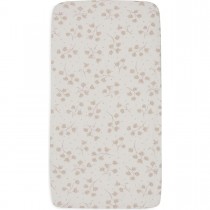 Jollein Fixleintuch Jersey - 70x140 cm - Leafy Dreams