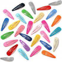 30 Stück Haarspangen Multicolor – Bunte Haar Clips