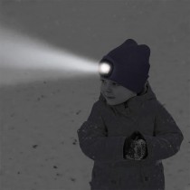 Beanie-Mütze mit LED Licht Universalgrösse