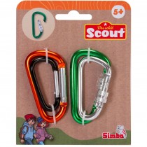 Scout Metallkarabiner 4 Stück