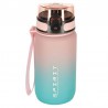 Trinkflasche Spirit mit Farbverlauf 600ML Rosa, Türkis