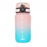 Trinkflasche Spirit mit Farbverlauf 600ML Rosa, Türkis