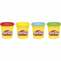 Play-Doh Knete 4er Pack Klassische Farben