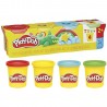 Play-Doh Knete 4er Pack Klassische Farben