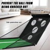 Golf Puttingmatte – Golf-Übungsmatte mit Putting & Chipping Set