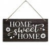Dekoratives Holzschild – Home Sweet Home 30x15cm