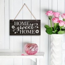 Dekoratives Holzschild – Home Sweet Home 30x15cm