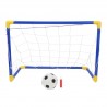Mini Fussballtor-Set - 60x41 cm blau gelb
