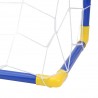 Mini Fussballtor-Set - 60x41 cm blau gelb