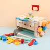Holz Werkzeugkasten für Kinder – Lernspielzeug & Werkbank