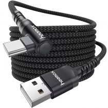 90 Grad Winkel Ladekabel 100cm – USB-C / USB-A