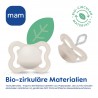 Mam Supreme Silikon Schnuller, 2 Stück, 0-6 Monate