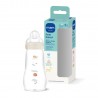 Mam Feel Good Babyflasche aus Glas 260ml, ab 0 Monate Robbe