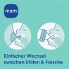 Mam Feel Good Babyflasche aus Glas 260ml, ab 0 Monate