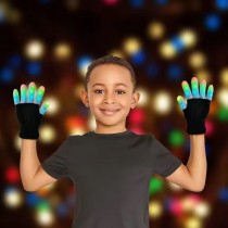 LED Handschuhe, Leuchtende Handschuhe mit 7 Farbmodi