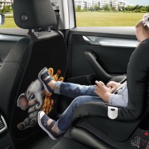 Auto Rückenlehnenschutz Elefant & Giraffe