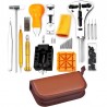 150-teiliges Uhrenwerkzeug-Set zur Armbandanpassung & Uhrenreparatur Braun