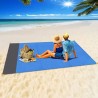 Wasserdichte Outdoordecke mit Tasche 200x210cm Blau