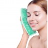 Wiederverwendbares Gel Pearl Ice Pack – Cold Kompresse mit Stoffrückseite Grün