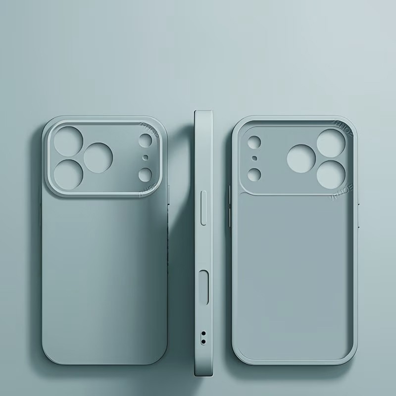 Handyhülle iPhone 17 Pro Matt Hellblau