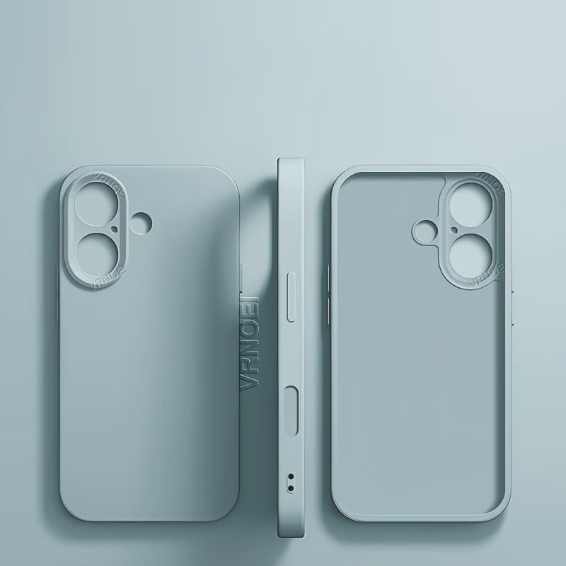Handyhülle iPhone 17 Matt Hellblau
