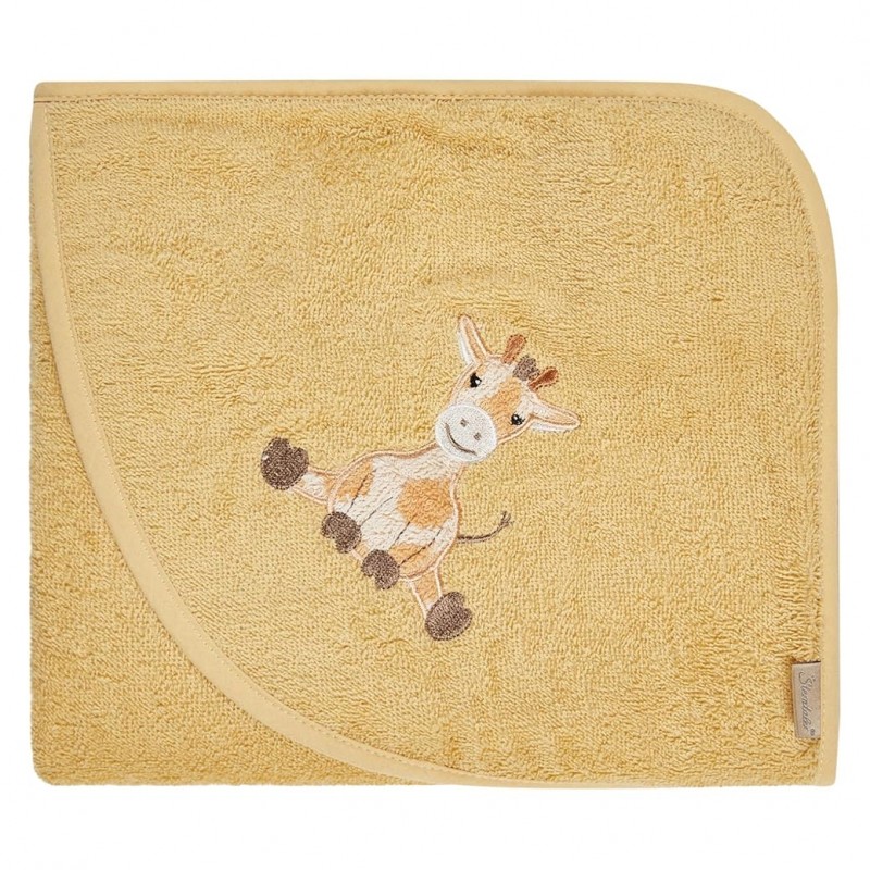 Sterntaler Kapuzenbadetuch 80x80cm Giraffe Kaya