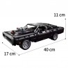 Technik Fast & Furious Dodge Charger – 1077 Teile mit Box