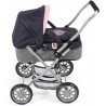 Chic 2000 Puppenwagen Smarty Melange Navy-Grau