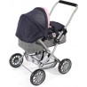 Chic 2000 Puppenwagen Smarty Melange Navy-Grau